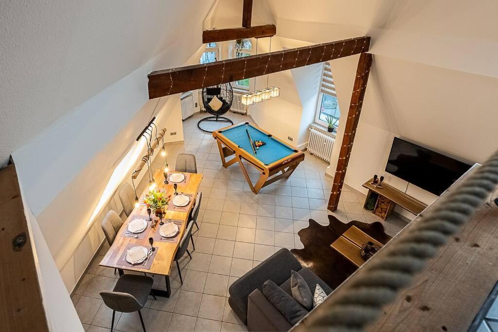 Апартаменти Loft Mit Billard-Tisch Und Ps4 Вупперталь Екстер'єр фото